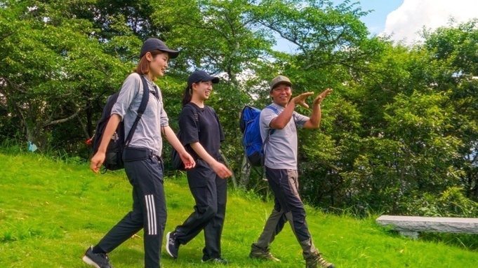 60分で出会える北アルプスの大パノラマ！ ガイド付長峰山トレッキング【夕食：コテージデッキBBQ♪】